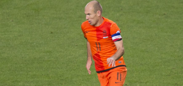 Foto: Robben behoort tot de tien snelste voetballers ter wereld