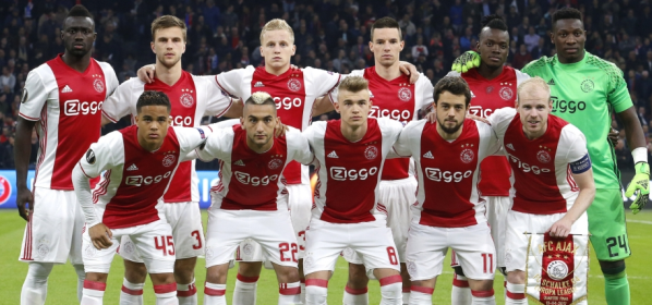 Foto: Ajax-supporters bakkeleien om transfer van 5 miljoen