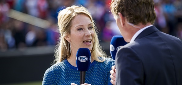 Foto: FOX Sports wilde ‘lekker wijf’ Hélène Hendriks in strakke jurkjes