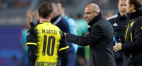 Foto: Borussia-fans roepen allemaal hetzelfde over Peter Bosz