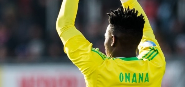 Foto: Opmerkelijk: Ajax-doelman Onana na half uurtje al gewisseld bij Kameroen