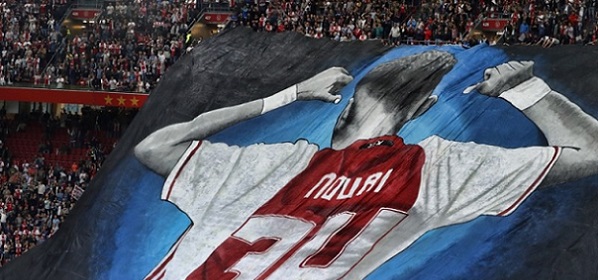 Foto: Fans reageren op situatie Nouri: ‘Ajax laat me kotsen’