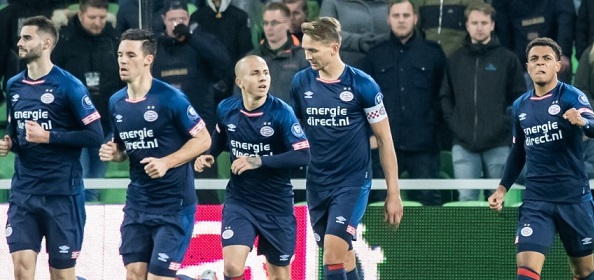 Foto: Verbazing en irritatie over opstelling PSV: ‘Slaat nergens op, dit’