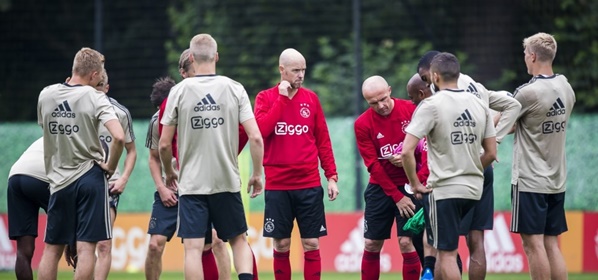 Foto: ‘Ten Hag verrast met opstelling Ajax tegen Benfica’