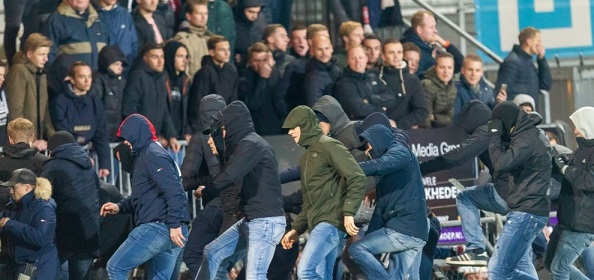 Foto: FC Den Bosch eist schadevergoeding van FC Twente door toedoen van hooligans