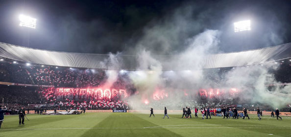 Foto: Ajax-fan zat stiekem tussen Feyenoorders in de Kuip: dit is zijn verslag