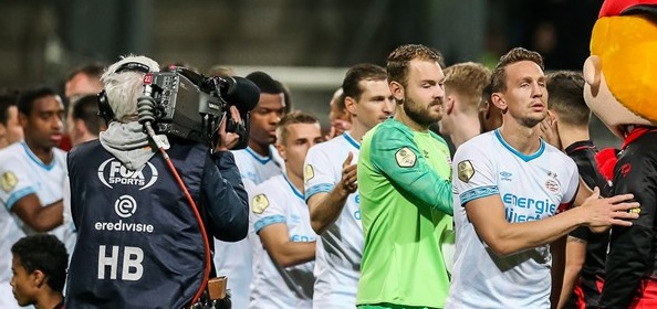 Foto: Kijkers Excelsior-PSV fileren één man: “Misselijkmakend ventje”