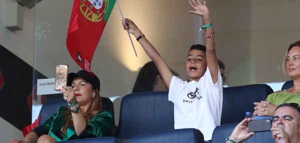 Foto: Bizar: ‘Zoontje Cristiano Ronaldo (8) nu al gewild op transfermarkt’