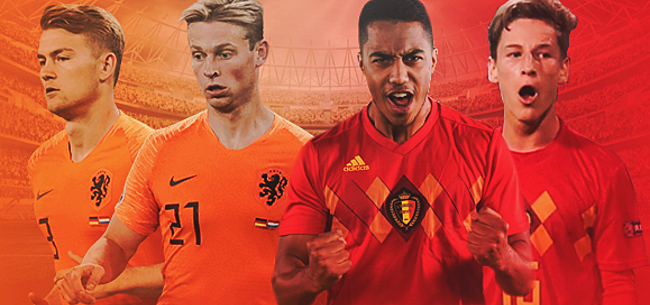 Foto: Oranje versus België: wie gaat de mooiste toekomst tegemoet?