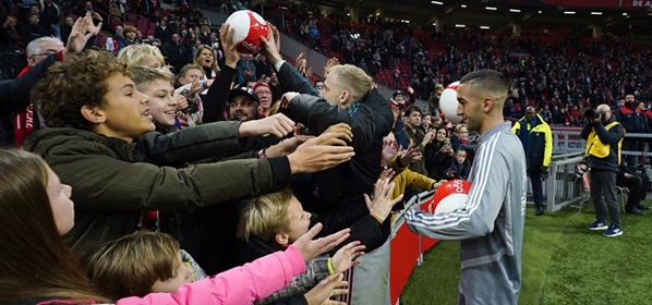 Foto: Ajax-watcher schetst plannen na blessure Ziyech