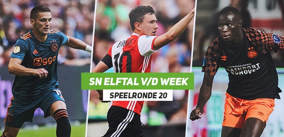 Foto: SN Elftal van de Week: FC Groningen verslaat Ajax, ook Feyenoord sterk