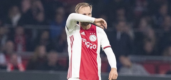 Foto: ? Siem de Jong schiet Ajax op voorsprong na wéérgaloze assist Eiting