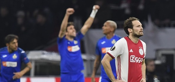 Foto: Ajax-fans reageren massaal op treurend Getafe