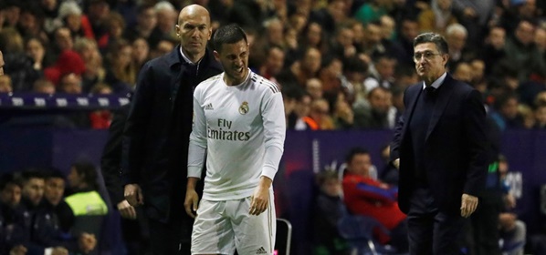 Foto: Hazard schuldbewust: “Eerste seizoen in Madrid is slecht”