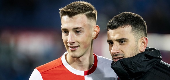 Foto: Feyenoord-duo wekt verbazing: “Hij blijft klappen!”