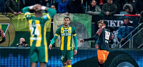 Foto: Kijkers ADO-PSV spreken schande: “Den Haag, degradeer gewoon”
