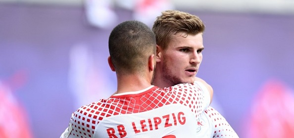 Foto: Leipzig zet reuzenstap richting kwartfinale tegen matig Spurs