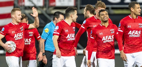 Foto: AZ jaagt Ajax op: “Natuurlijk kijken we ook naar het doelsaldo”