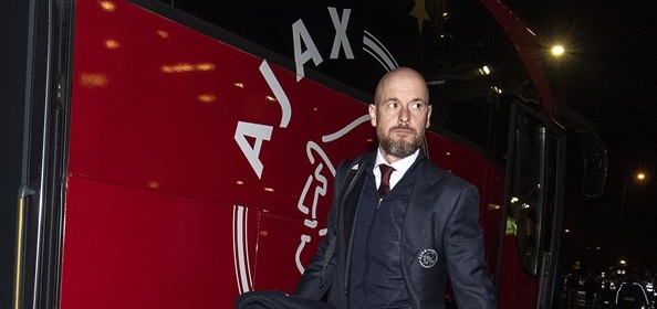 Foto: Ten Hag krijgt goed nieuws uit Ajax-ziekenboeg: ‘Ik heb geen last meer’