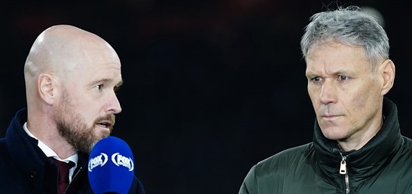 Foto: Van Basten ziet Ajax winnen op ‘vloerkleed’: “Lastig te verteren”
