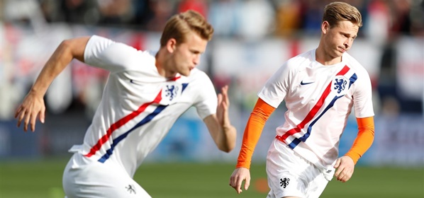 Foto: ‘De Jong en vriendin De Ligt spelen cruciale rol in transfer’