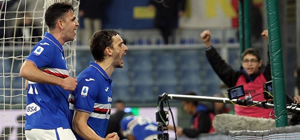 Foto: Ook Sampdoria-speler Gabbiadini heeft coronavirus