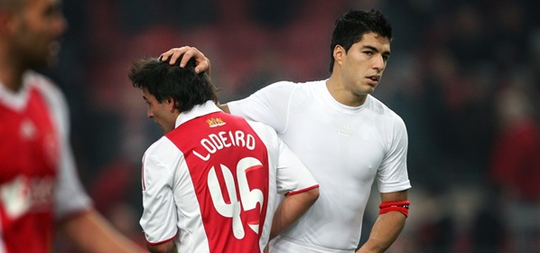 Foto: Ajax-fans worden gek na tweet Luis Suárez