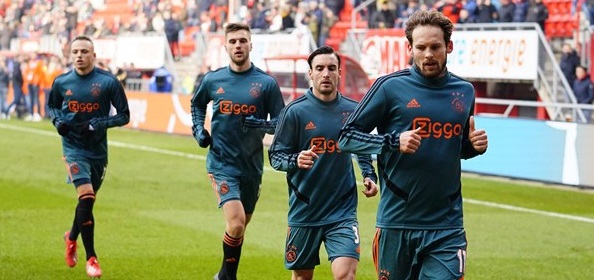 Foto: Blind doet Ajax-fans pijn met Tweet