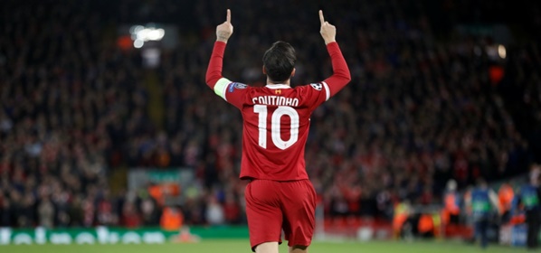 Foto: ‘Liverpool brengt opvallende boodschap aan Coutinho’