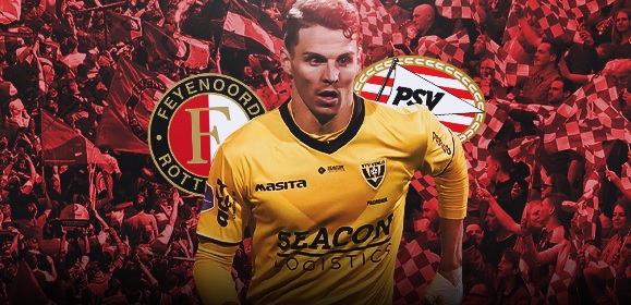 Foto: PSV en Feyenoord strijden om aantrekken Eredivisie-revelatie