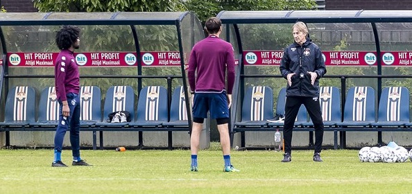 Foto: Koster terug op trainingsveld Willem II: “Dat is wel lastig”