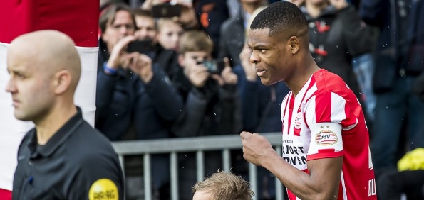 Foto: ‘PSV hangt prijskaartje om nek van Dumfries’