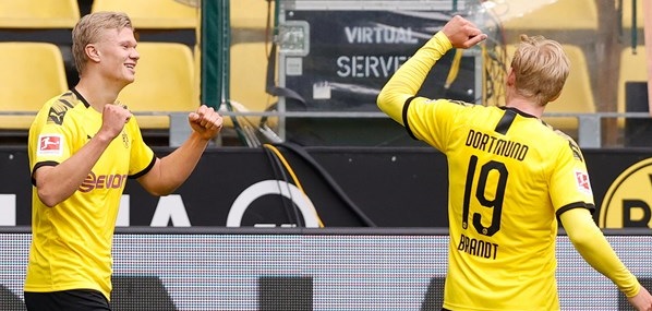 Foto: Bundesliga is back: Dortmund laat gelijk zien wat we zo gemist hebben