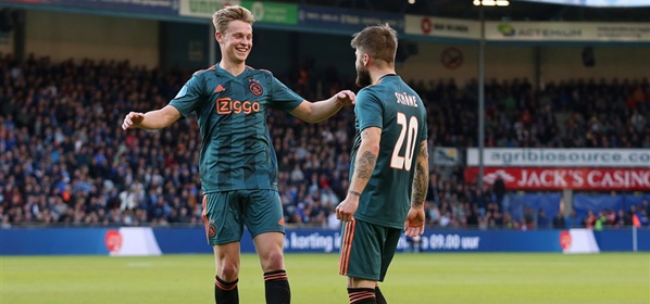 Foto: Ajax hoopt dit seizoen op Frenkie-effect