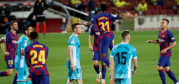 Foto: Frenkie-loos Barcelona dankt Fati en Messi tegen hekkensluiter