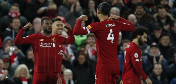 Foto: Liverpool kan donderdag kampioen worden na heerlijke goals tegen Palace