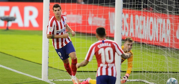 Foto: Razendsnelle goal Morata niet voldoende voor Atlético