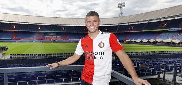 Foto: Linssen na Feyenoord-debuut: “Zeker niet leuk”