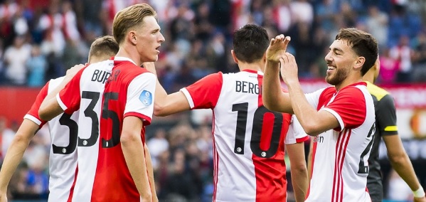 Foto: ‘Leuk dat Feyenoord in de kleuren van Amsterdam gaat spelen’