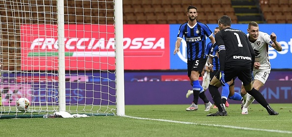 Foto: Inter grijpt tweede plek ondanks bizarre keepersblunder