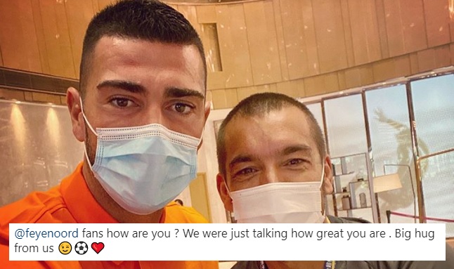 Foto: ? Graziano Pellè maakt Feyenoord-fans helemaal gek op Instagram