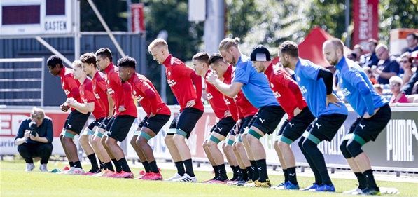 Foto: PSV oefent in Duitsland, maar komt met ‘dringende oproep’