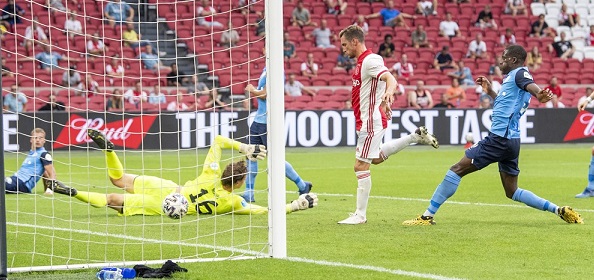 Foto: Ajax zet Utrecht te kijk, hattrick voor Labayad