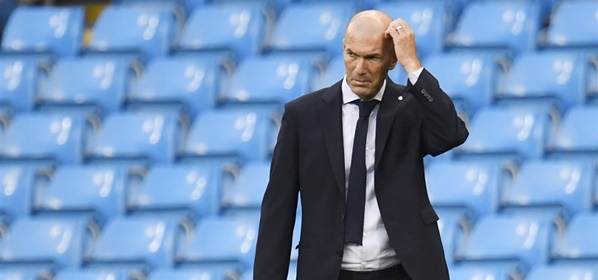 Foto: Zidane krijgt na blamage nóg een tik te verwerken