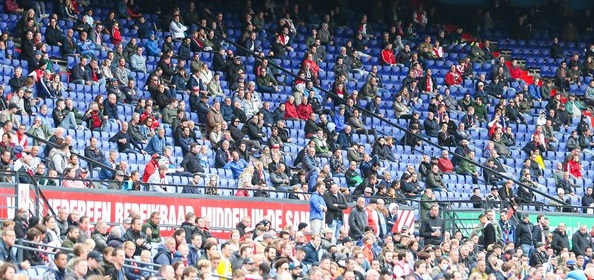Foto: Feyenoord-fans komen in actie: “Diep triest”
