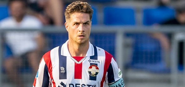 Foto: Willem II-aanvoerder reageert op bizarre voetbalavond