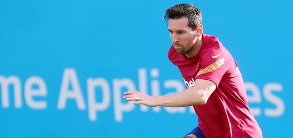 Foto: ‘Messi laat van zich horen: háál Ajacied op’