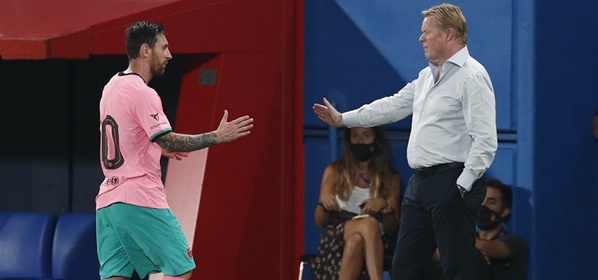 Foto: ‘Koeman en Messi smeden gemeen plannetje’