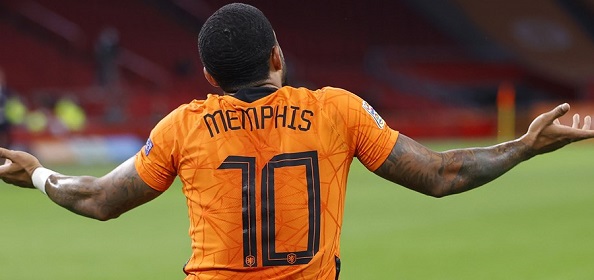 Foto: Memphis Depay kan Nederlands elftal (nog) niet dragen