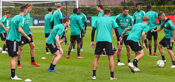 Foto: Feyenoorders kijken ogen uit op training: “Ongelooflijk goed”